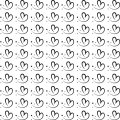 Calligraphic love heart pattern sign. Vector Romantic illustration symbol join, passion and wedding. Calligraphy Design flat element of valentine day.