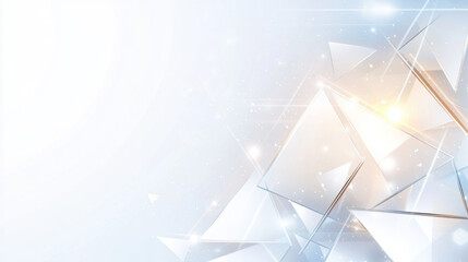 Abstract geometrical pattern with futuristic design and light hues, background