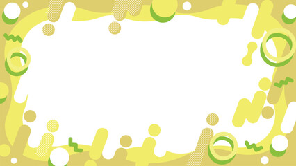 Fresh yellow geometric pattern inspired by lemon tones, ideal for cheerful designs