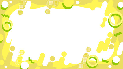 Fresh yellow geometric pattern inspired by lemon tones, ideal for cheerful designs