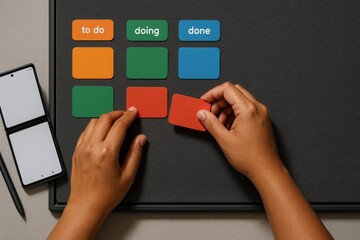 Strategic Task Management for Enhanced Productivity and Efficiency, Ideal for Agile Workflow and Project Organization in Business and Creative Fields. Boost Performance Now!