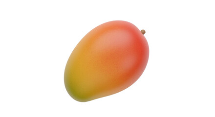 Mango Fruit Isolated on Transparent Background