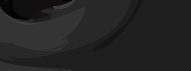 Modern Dark Abstract Background with Flowing Black and Charcoal Wave Patterns for Elegant Digital Design. Monochrome Abstract Swirl in Shades of Black and Gray, Perfect for Minimalist Backgrounds