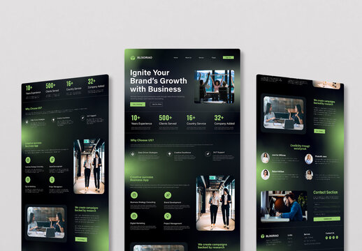 Creative Landing Page