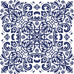 Beautiful flower art and mandala vector design