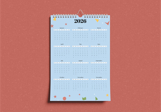Wall Calendar 2026