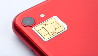 Smartphone SIM Card Insertion
