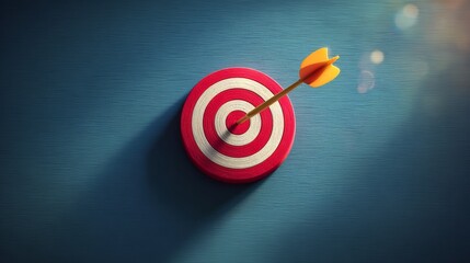 target icon for business presentation
