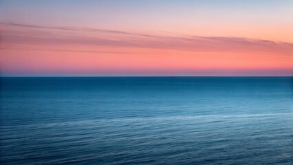 Obraz premium Coastal Dusk Gradient