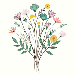 bouquet of spring flowers