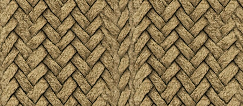 Detailed woven texture background featuring tightly intertwined fiber strands