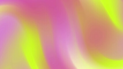 Ombre Abstracts BackgroundsAbstract background with swirling gradients of pink, yellow, and green colors, creating a smooth texture