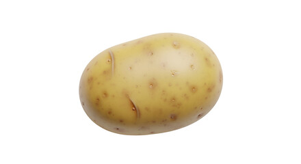 Potato on Transparent Background
