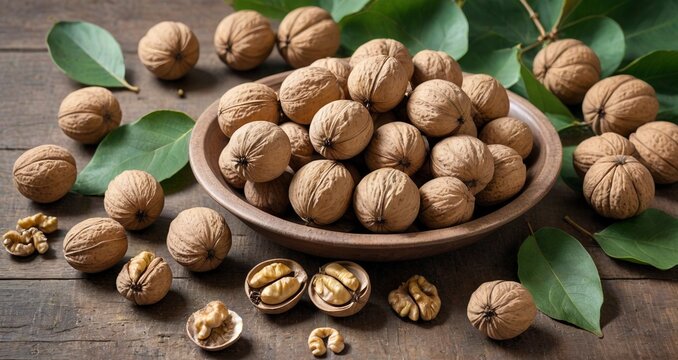 Fondo pantalla de plata con nueces