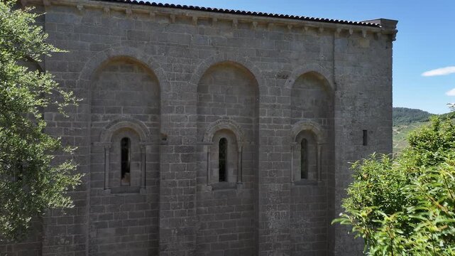 Iglesia San Esteban de Ribas de Mi&ntilde;o en Lugo, Galicia