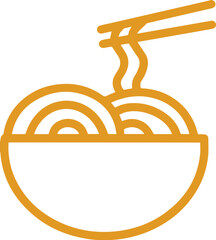 라면 우동 아이콘