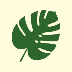 Green monstera vibes. Tropical plant graphic print design. Amazing brasil illustration. Summer vibes artwork. Monstera paradise artwork. Tropical vibes t shirt artwork.