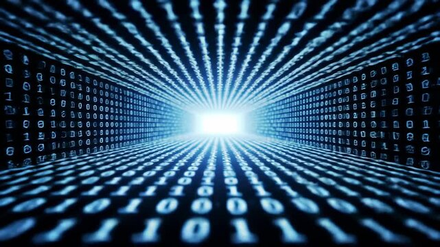 Binary code tunnel