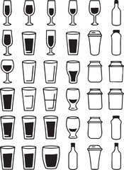 Abstract geometric shape with vibrant color accents and silhouette