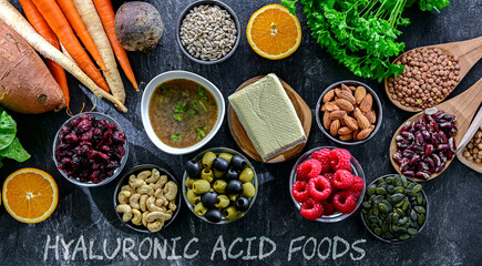 Foods that support hyaluronic acid production