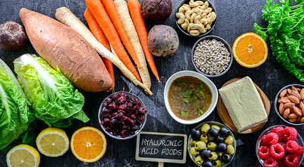 Foods that support hyaluronic acid production