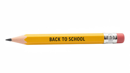 Back to school pencil yellow color writing tool stationery item school supplies education learning office supplies graphite sharpened classroom