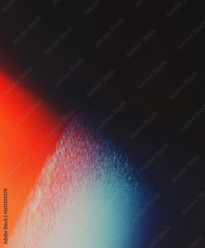 Poster abstract background with light leaks and grain effect. colorful gradient pattern for modern design a