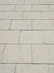 Fondo de suelo con pavimento de color gris. Textura de baldosas de suelo