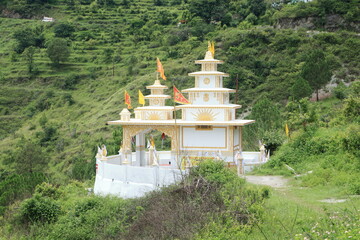 A beautiful temple built on a beautiful hill of Tihri Garhwal where the ancestral deities of the...
