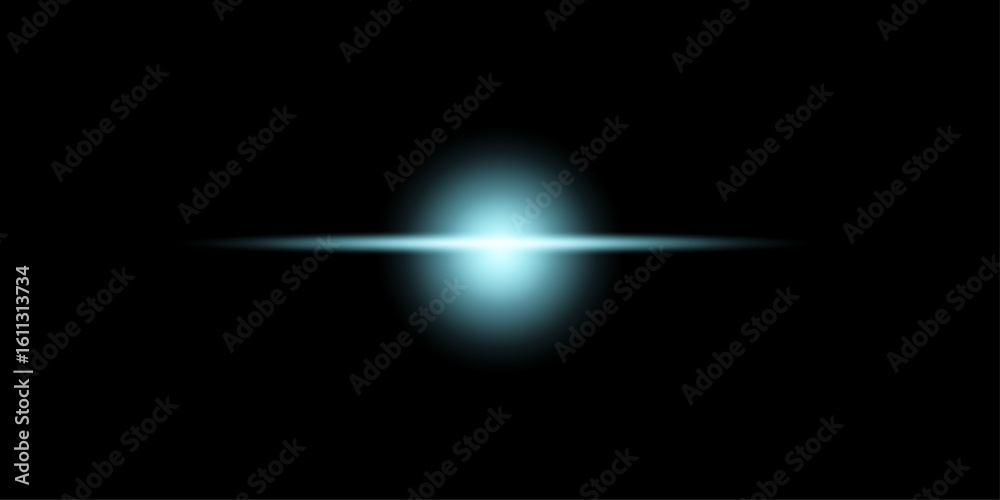 Wall mural blue vector abstract background with simple light geometric shapes. minimalist design and subtle lig