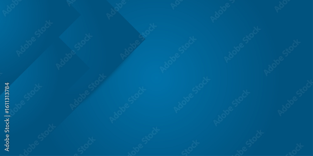 Wall mural blue vector abstract background with simple geometric shapes. minimalist design and subtle lighting 