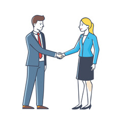 two businessmen shaking hands