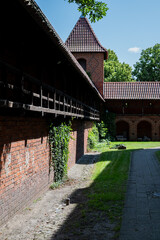 Malbork Castle in Poland,thelargest park stone castle in the world