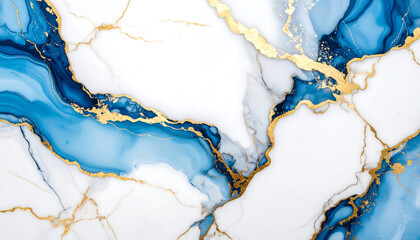 blue color marble tile background