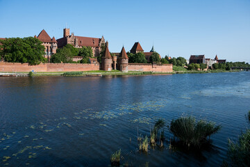 Obraz premium castle on the river