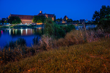 Malbork Castle in Poland,site of the 13 th century