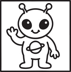 Cozy Moments Bold Line Coloring Page – Relaxing Hygge-Inspired Illustration