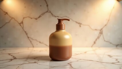 Bathroom bottle scene image