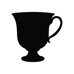 antique silver cup