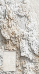 Abstract textured stone background with light beige and white
