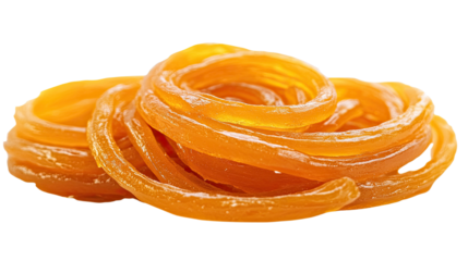 jalebi on white background