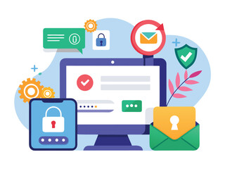 Secure login authentication digital security technology