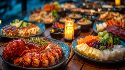 Japanese Seafood Shabu Banquet with Communal Dining Experience