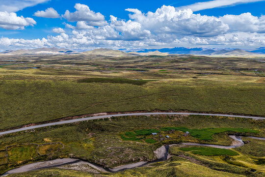Wide Countryside in Peru