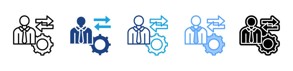 Approach icon sheet multiple style collection