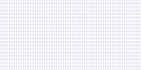 Seamless squared notebook pattern texture, school paper background