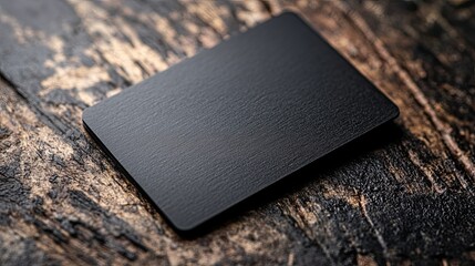 Smart business card with embedded NFC chip. 