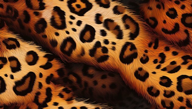 stylish and trendy leopard skin pattern for fashion design animal background trendy