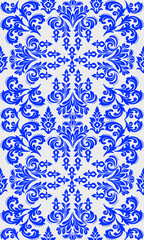 Classic Damask Seamless
Pattern - Vector Illustration for Elegant Textile
Design,Damask,Jacquard loom, Brocade, Satin weave