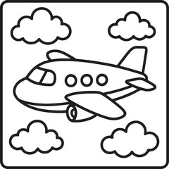 Cozy Moments Bold Line Coloring Page – Relaxing Hygge-Inspired Illustration